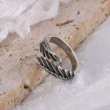 New Fashion Silver Color Eagle Rings - Animals Aso