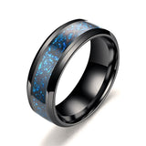 New Fashion Stainless Steel  Dragon Rings - animalsaso02
