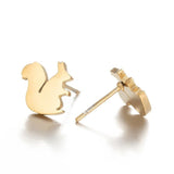 Fashion Cute Stud Earring Squirrel - Animals Aso