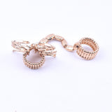 New Exaggerated Scorpion Two Piece Ring - Animals Aso