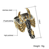New Stainless Steel Scorpion Ring - Animals Aso