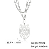 New Fashion Wolf Necklaces - animalsaso02