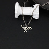 New Dinosaur Stainless Steel Necklace - animalsaso02