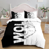 New Amazing Wolf Duvet Cover - animalsaso02