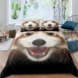 New Cute Raccoon Duvet Cover - animalsaso02