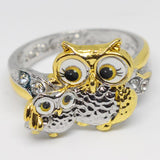 New Crystal Owl Rings