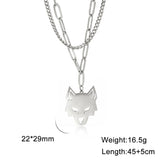 New Fashion Wolf Necklaces - animalsaso02