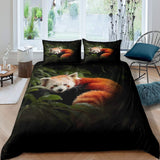 New Cute Raccoon Duvet Cover - animalsaso02