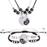 New Dragon Couple Necklace Bracelet - Animals Aso