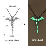 New Glowing Night Dragon Luminous Pendant - Animals Aso