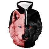 New Fashion Wolf Hoodies - animalsaso02