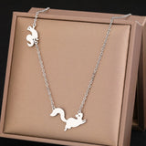 New Cute Squirrel Necklaces - Animals Aso