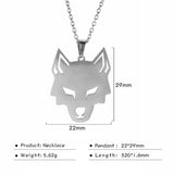 New Fashion Wolf Necklaces - animalsaso02