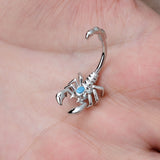 New Scorpion Stainless Steel Navel Piercing - Animals Aso
