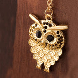 New Vintage Owl Pendant - animalsaso02