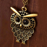 New Vintage Owl Pendant - animalsaso02