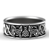 Fashion Wolf RING - animalsaso02
