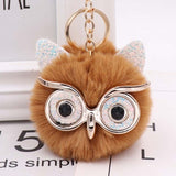 New Cute Owl Keychain - animalsaso02