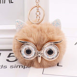New Cute Owl Keychain - animalsaso02