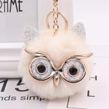 New Cute Owl Keychain - animalsaso02