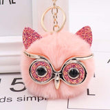 New Cute Owl Keychain - animalsaso02
