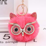 New Cute Owl Keychain - animalsaso02