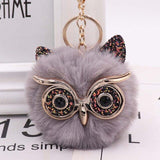 New Cute Owl Keychain - animalsaso02