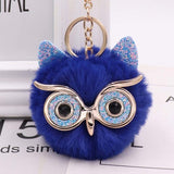 New Cute Owl Keychain - animalsaso02