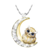 New Fashion Owl Necklace - animalsaso02