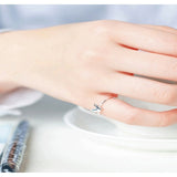 Fashion Silver Butterfly Rings - animalsaso02