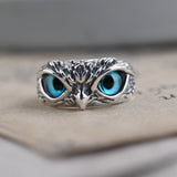 New Cute Owl Ring - animalsaso02