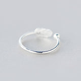 Fashion Silver Butterfly Rings - animalsaso02