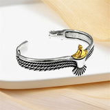 Viking Eagle Cuff Bracelet - animalsaso02