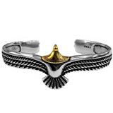 Viking Eagle Cuff Bracelet - animalsaso02