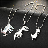 New Cute Metal Small Dinosaur Necklace - animalsaso02