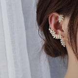 Silver Plated Metal Butterfly Earrings - animalsaso02