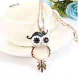 Fashion Owl  Necklace - animalsaso02