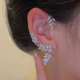 Silver Plated Metal Butterfly Earrings - animalsaso02