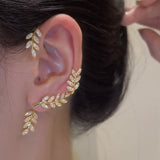 Silver Plated Metal Butterfly Earrings - animalsaso02