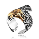Fashion  Metal Eagle Ring - animalsaso02
