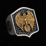 Fashion  Metal Eagle Ring - animalsaso02