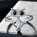 New Cute Owl Ring - animalsaso02