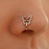 New Fashion Butterfly Nose Ring - animalsaso02
