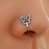 New Fashion Butterfly Nose Ring - animalsaso02